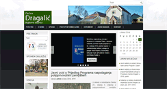 Desktop Screenshot of dragalic.hr